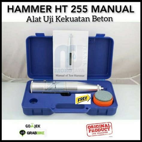 Jual Hammer Concrete Hammer Test Ht A Alat Uji Kekerasan Beton Di