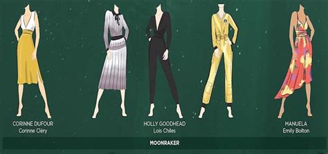 Dressed to Kill! Iconic Bond Girl Outfits » The Poster Collector