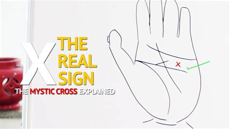 The Real Mystic Cross Or X Sign On The Palm Explained Youtube