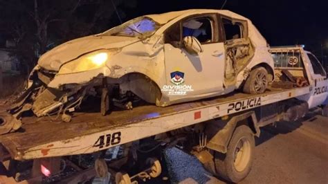 Ins Lito Un Hombre Alcoholizado Y Sin Licencia Volc Con Su Auto En