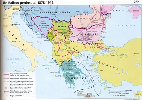 The Balkan Peninsula 1914