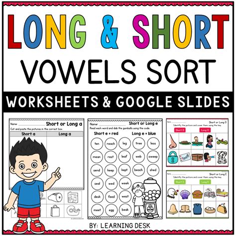 Phonics Worksheets Long And Short Vowel Sounds Worksheets Library