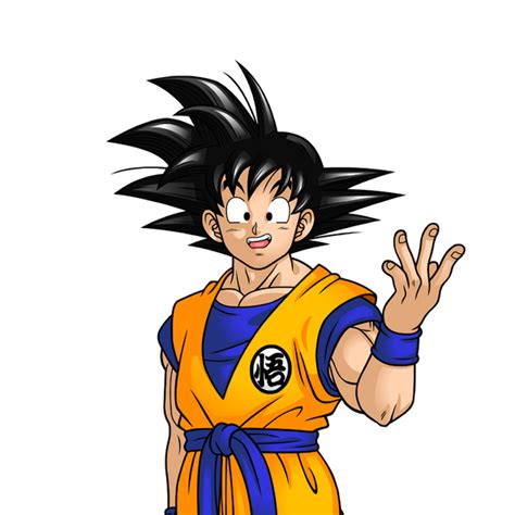 Goku Pose 3 Dragon Ball Online By Majingoku77 D60bgal Renders