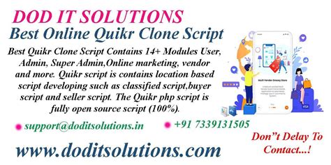 Best Quikr Clone System Readymade Clone Script By Dodit Solution Issuu