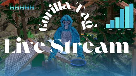 Gorilla Tag Live Stream Playing With Viewers UPDATES AND MINIGAMES