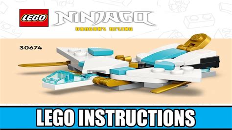 Lego Instructions Ninjago Zane S Dragon Power Vehicles