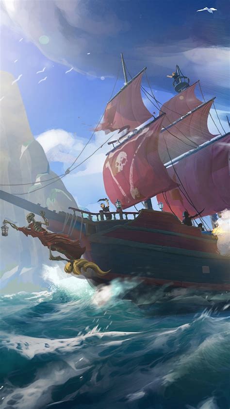 Sea Of Thieves Wallpapers K Hd Sea Of Thieves Backgrounds On