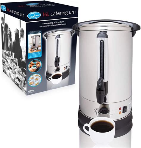 Quest 35520 Catering Hot Water Tea Urn Instant Water Heater Boiler And