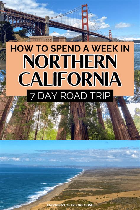 7-Day Northern California Road Trip Itinerary for Hikers - Engineer to ...