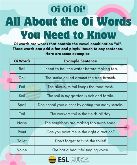 Oi Words: A Fun and Easy Way to Improve Your English Vocabulary and Writing Skills! - ESLBUZZ