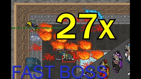 Tibia Fast Make Boss Points 27x Bosses YouTube