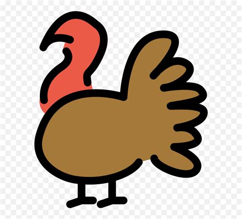 Openmoji Small Turkey Icon Emojiturkey Emoji Free Transparent