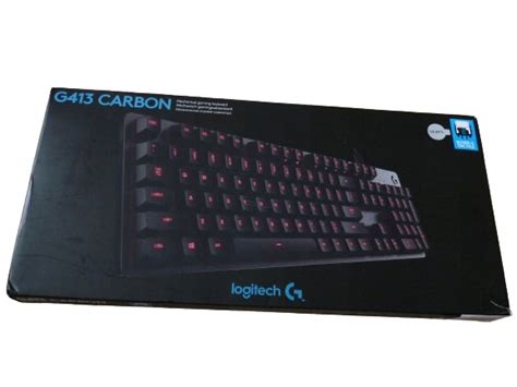 Klawiatura Gamingowa Mechaniczna Logitech G Carbon Qwerty Box