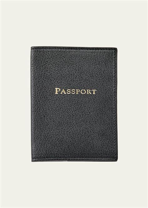 Bergdorf Goodman Leather Passport Holder Bergdorf Goodman