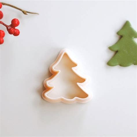 Christmas Tree Polymer Clay Cutter Christmas Earring Clay Etsy