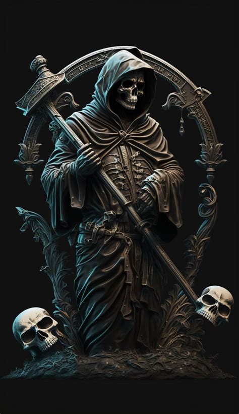 Omulu Exu Caveira Tata Caveira Umbanda Calunga Candomblé Death Reaper