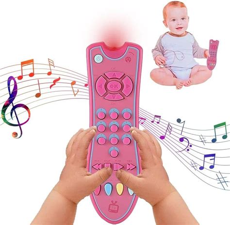 UKR TV Remote Control Singing Toy Early Educational Musical Toy Remote ...