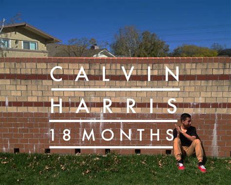 Calvin Harris 18 Months Artwork