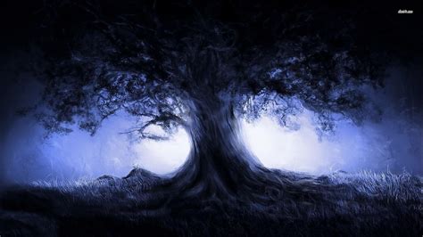 Blue Tree Desktop Wallpapers - Wallpaper Cave