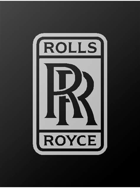 Rolls Royce Logo Vinyl Decal Car Window Laptop Emblem Sticker Ebay