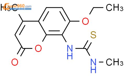 Thiourea N Ethoxy Methyl Oxo H Benzopyran Yl