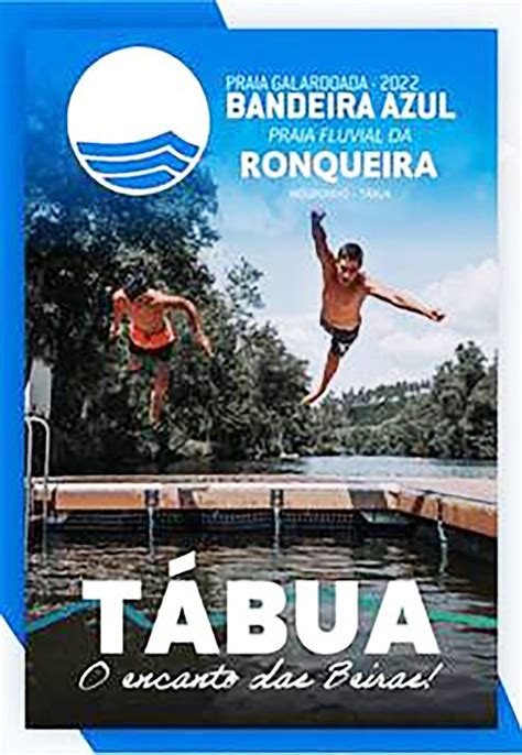 Praia Fluvial Da Ronqueira Mouronho T Bua Bandeira Azul Hasteada