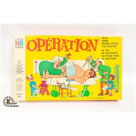 VINTAGE OPERATION BOARD GAME