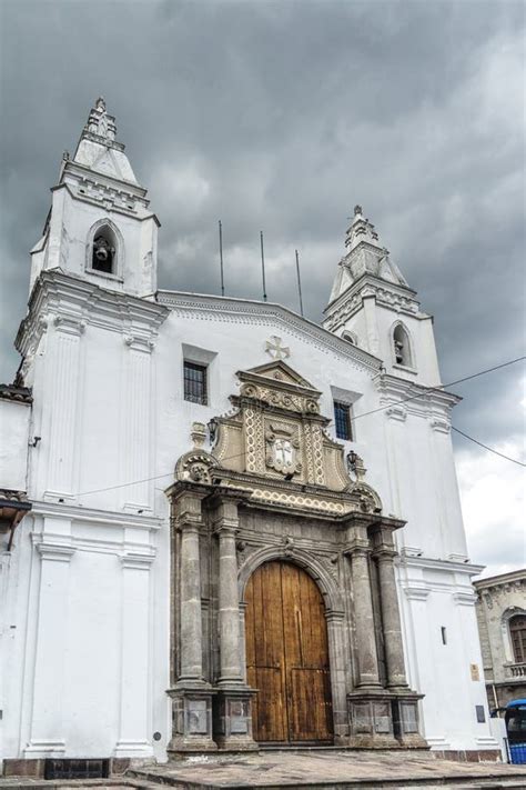 The Facade Of The Church Of Carmen Alto Iglesia De El Carmen Alto Stock