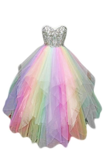 8 Stunning Rainbow Wedding Dress Ideas