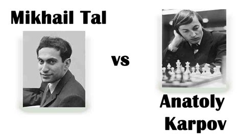 Tal Vs Karpov 1987 Mikhail Tal Vs Anatoly Karpov Champions Of