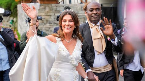 Norwegian princess Märtha Louise marries American self-styled shaman in front of star-studded ...