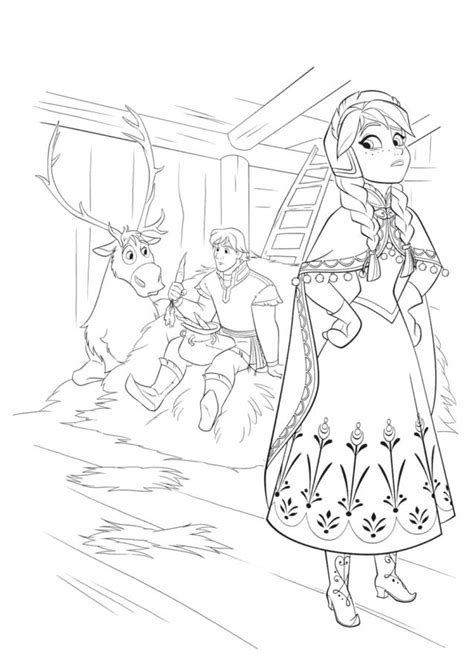 Coloriage Frozen