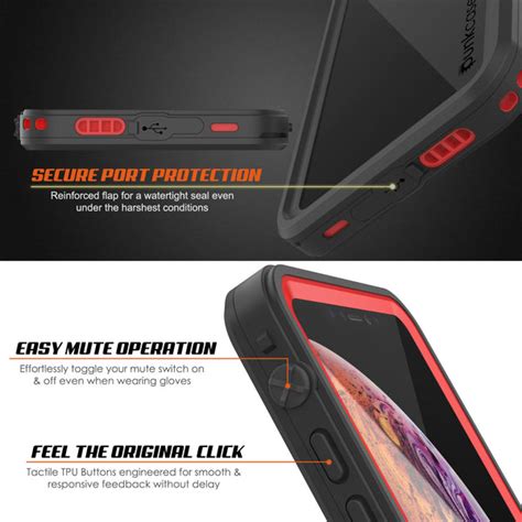 Iphone Xr Waterproof Case Punkcase [extreme Series] Armor Cover W Bu