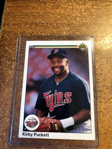 Upper Deck Baseball Kirby Puckett Ebay