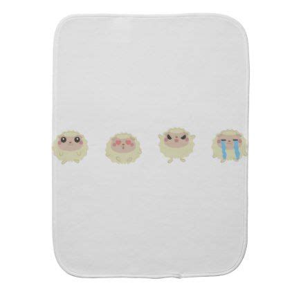 #farm emojis - lamb burp cloth - #emoji #emojis #smiley #smilies | Burp ...