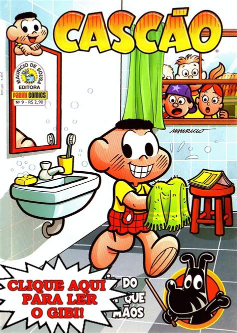 Revistinha do Cascão Nº 9 Editora Panini in 2024 Comic book cover