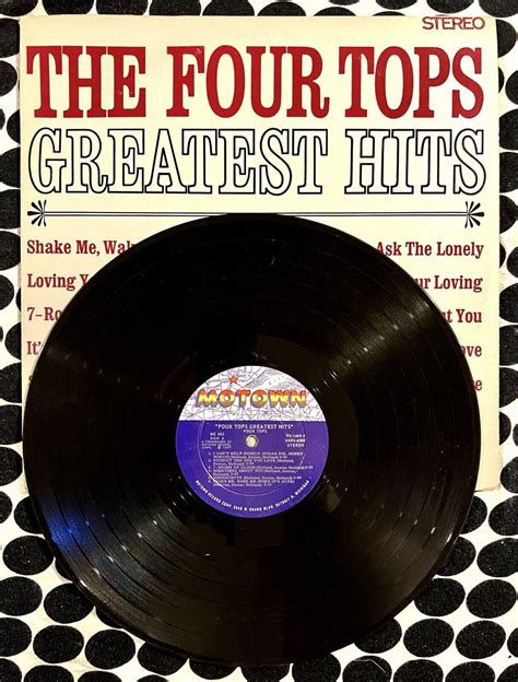 The Four Tops ‎ Greatest Hits Motown 662 1967 Original Ebay