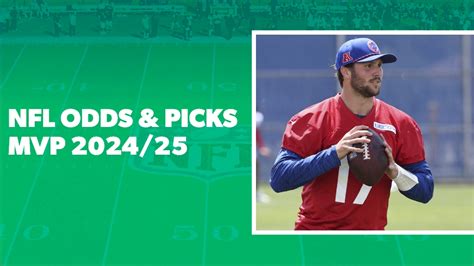 2024 25 Nfl Mvp Odds Top Favorites And Predictions