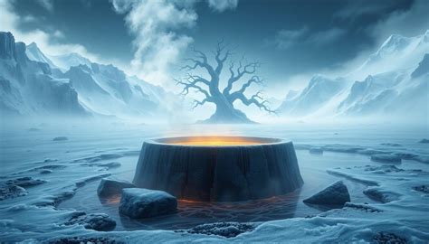 explore niflheim  norse mythology  mysterious realm  cold