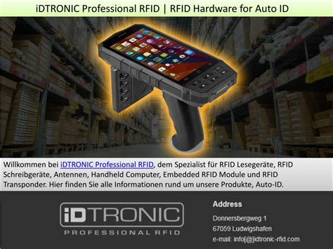 PPT IDTRONIC Professional RFID Hardware For Auto ID PowerPoint