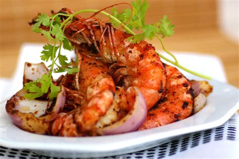 Spicy Hot Prawns - Kuali