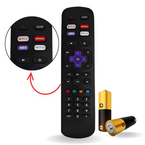 Controle Remoto Compatível TCL SEMP TOSHIBA Roku Smart TV Shopee