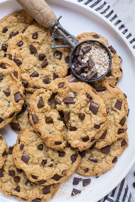 Oatmeal Chocolate Chip Cookies No Chilling Needed Easy Recipe