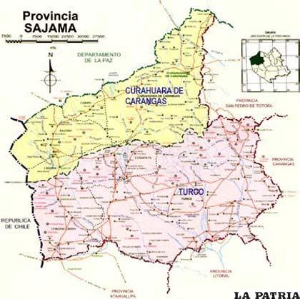 Provincia Sajama Departamento De Oruro Bolivia Bolivia Informa