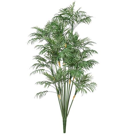 Palmier Areca artificiel H 90 cm très dense en piquet Leroy Merlin