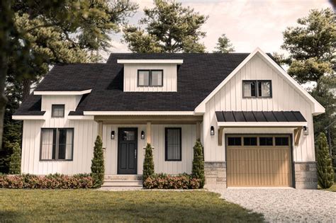 Modern Farmhouse With Walkout Basement Basement Plans