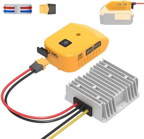 Amazon Azocek V To V Step Down Converter For Dewalt V Power