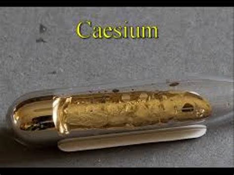 10 Facts about Caesium | Fact File