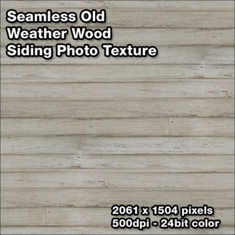 Seamless Weathered Wood Siding Photo Texture Custom 3D FiguPoserWorld ...