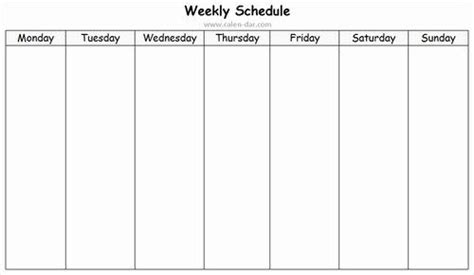 Printable Calendar Monday To Sunday | Free Resume Templates